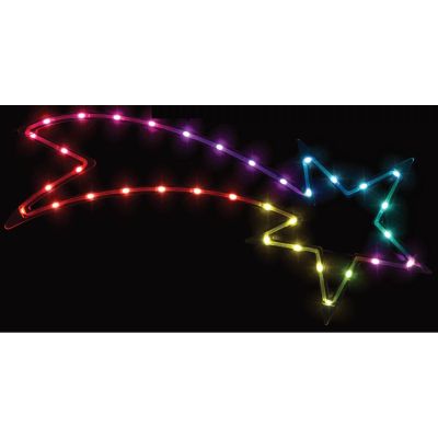 8. HANGING DECORATIVE COMET 35LED RGB USB