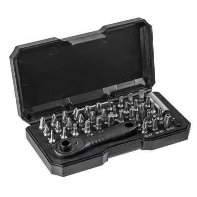 8. NEO TOOLS Screwdriver Bits with Holder, 38-Piece Set