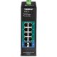 2. TRENDnet Switch 10-port industrial Gbit PoE+ L2 metal IP30