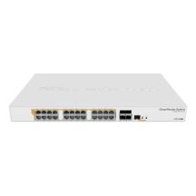 Mikrotik CRS328-24P-4S+RM network links Managed L2/L3 Gigabit Ethernet (10/100/1000) PoE support 1U White