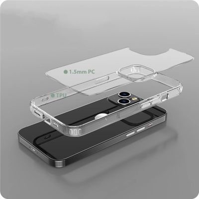 4. Tech-Protect FlexAir Hybrid iPhone 15 Case - Clear
