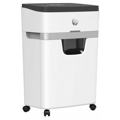3. HP ONESHRED 18CC Shredder, P-4 shreds, 18 sheets, 25l, light gray, HPN280518CCON-14.