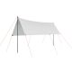 15. TENT ROOF SUN SAIL WITH POLES 3X4X2.4M
