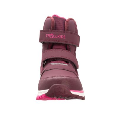 3. Trollkids Kids Hafjell Winter Boots for girls/boys waterproof purple (264-419)