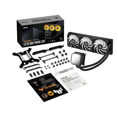 12. ASUS TUF GAMING LC III 360 ARGB Cooler