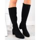 14. Black Sergio Leone women's high-heel boots