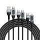 8. Dudao USB Type C - Lightning cable fast charging PD 20W 1m black (L7MaxL)
