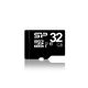 Silicon Power 32GB microSDHC Memory Card, Class 10 + microSD-SD ADAPTER (SP032GBSTH010V10SP)