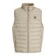 7. Jack&Jones men's vest JJEBRADLEY LIGHT BODYWARMER COLLAR NOO 12280973 CROCKERY