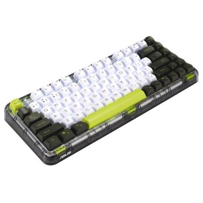 4. ASUS Jelly75 KD201 KEYBOARD/VT-GN/GE/83 keyboard Universal USB + RF Wireless + Bluetooth Multicolor