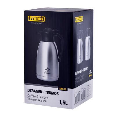 5. PROMIS STEEL JUG 1.5 L, TEA PRINT TMH15
