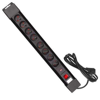 8. MACLEAN 8-OUTLET POWER STRIP WITH 1 SWITCH MCE11
