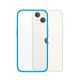 2. PanzerGlass ClearCase antibacterial case with Military Grade certificate for iPhone 13 / 14 / 15 - transparent blue