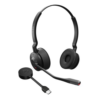 Jabra Engage 55 SE Headset Wireless Headband Office/Call Center Black