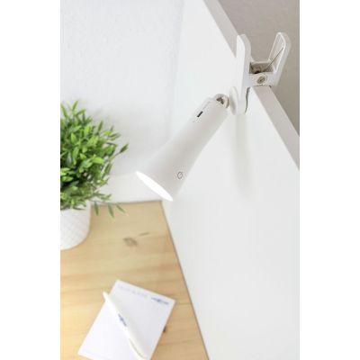 13. Ansmann 1600-0526 Table Lamp SMD LED Module 2 W SMD LED Silver, White
