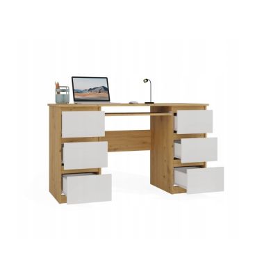 2. KUBA ARTISAN DESK/WHITE SET
