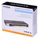 10. Switch Netgear GS108PP-100EUS 8p PoE 123W (PoE+: 8p) Unmanaged Gigabit