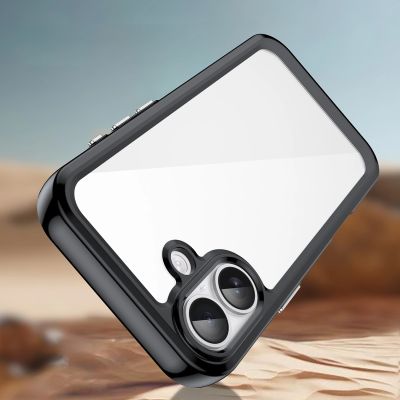 3. Outer Space iPhone 17 Case - Black Transparent