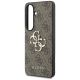 6. Guess 4G Big Metal Logo Case for Samsung Galaxy S26 - Brown