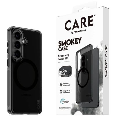 5. CARE by PanzerGlass Urban Explorer Smokey Case w. Black Qi for Samsung Galaxy S26 - Black