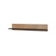 Shelf 125cm (2 pcs) SOHO lefkas oak + black
