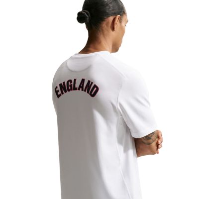 4. Nike England Dri-Fit Primary Men's T-Shirt White IB6228 100