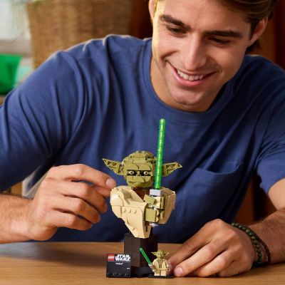 12. LEGO Star Wars 75438 - Yoda Bust