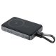 2. Powerbank Acefast M10 Magnetic 2x USB-C PD 30W with 15W Inductive Charging and USB-C Cable - Black