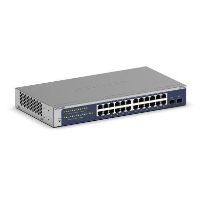 9. Netgear GS724Tv6 26p Managed Gigabit Switch