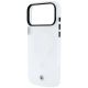 6. BMW Sign Frosted IML & Metal Logo MagSafe Case for iPhone 18 Pro Max / 17 Pro Max - Clear