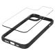 3. Spigen Crystal Hybrid iPhone 15 Plus Case - Clear Black