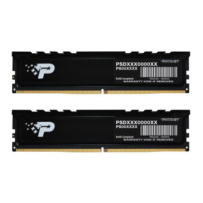 2. Patriot Premium Black DDR5 16GB 5600MHz Radiator