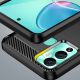 6. Carbon Case case for Infinix Hot 12 Play NFC / Hot 12 Play flexible silicone carbon cover black
