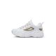 5. Fila Skye ZP women's sports shoes sneakers fashionable white with gold