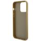 7. Guess Disco Metal Script case for iPhone 15 Pro Max - gold