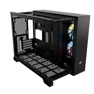 3. Corsair 2500X RGB ICUELINK BLACK case