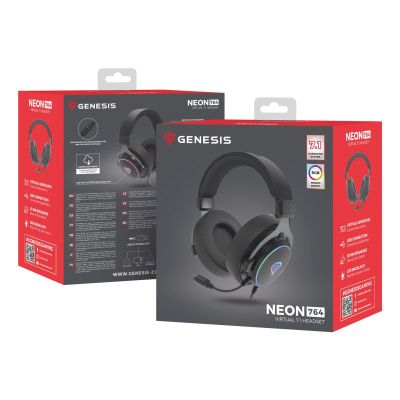 10. GENESIS NSG-2169 Wired Headband Gaming Headset USB Type-A Black