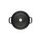 4. STAUB 40500-281-0 round cast iron pot - black 6.7 ltr