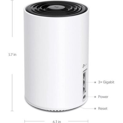 4. TP-LINK Deco XE75 AXE5400 Mesh System (3-pack)