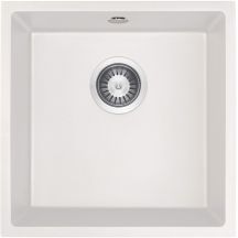 Single-bowl, undermount granite sink