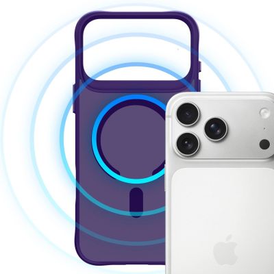 37. 3mk Smoke MagCase for iPhone 17 Pro Max - Purple-Translucent