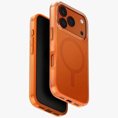 Uniq Clario Magclick Charging Case for iPhone 17 Pro - Orange