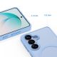 4. Tech-Protect Magmat MagSafe Case for Samsung Galaxy S26 - Matte Blue