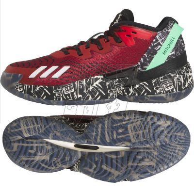 7. Adidas DONIssue 4 IF2162 basketball shoes