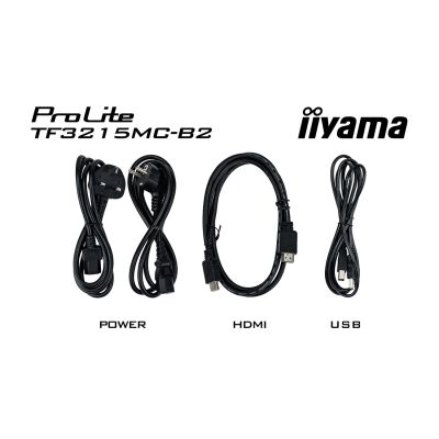 4. Flat screen 32" iiyama ProLite TF3215MC-B2 - 81.3 cm