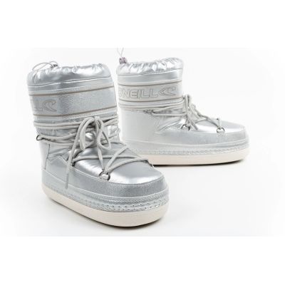 7. O'neill Lisa High Women's Silver Insulated Winter Snow Boots