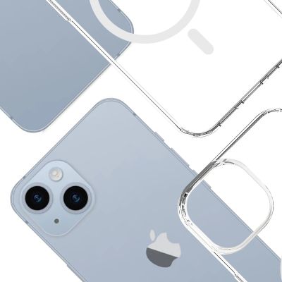 8. 3mk Armor Magcase for iPhone 14 Plus - Transparent