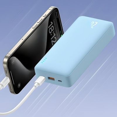 3. BASEUS POWERBANK AIRPOW 20000MAH 20W (BLUE)