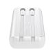 6. Mini power bank with built-in cables Joyroom JR-PBC06 30W 10000mAh - white