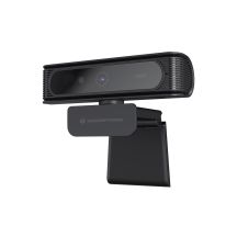 CONCEPTRONIC USB-A2.0 Webcam 80° 1080P/30Hz FullHD + Microphone B/W